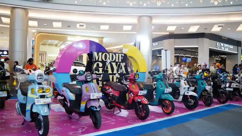 Lihat Kali Ini Modifikasi Unik Yamaha Fazzio dari Makassar