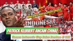 Timnas Indonesia Siap Balas Dendam Lawan China di GBK, Kluivert Tancap Gas!