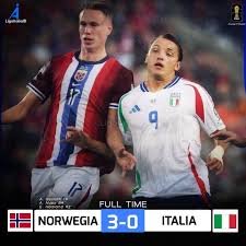 Hancur Lebur! Italia Dipermalukan Norwegia 3-0 di Kualifikasi Piala Dunia