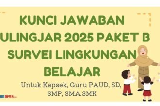 Kunci Jawaban Sulingjar PAUD Paket A 2025: Lengkap untuk Survei Lingkungan Belajar Guru
