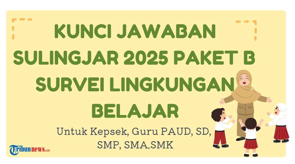 Kunci Jawaban Sulingjar PAUD Paket A 2025: Lengkap untuk Survei Lingkungan Belajar Guru